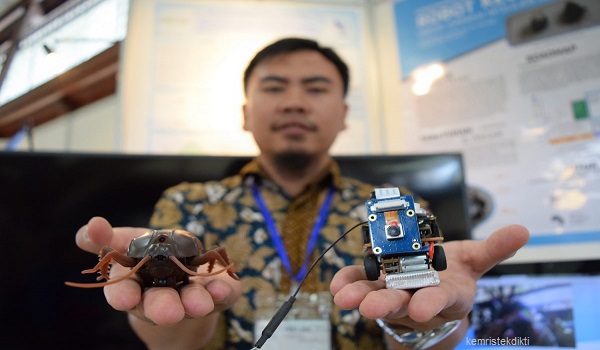Peneliti ITB Kembangkan Robot Kecoa untuk Operasi Intelijen